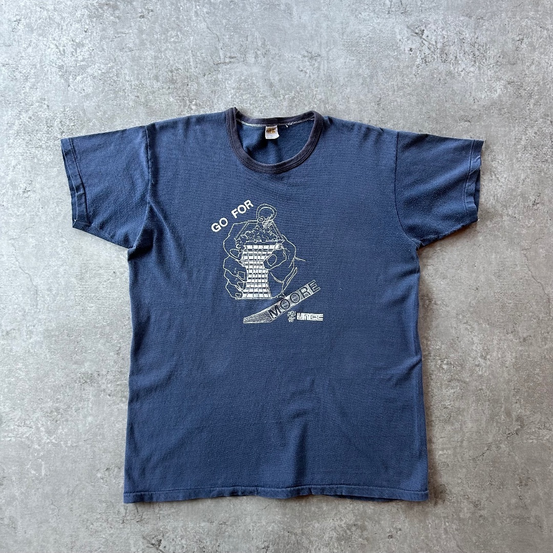 Russell Athletic - 70s ラッセルアスレティック tシャツ USA製 ツートンネイビー XL
