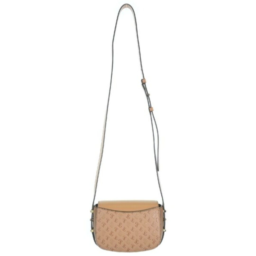 JIMMY CHOO - JIMMY CHOO ジミーチュー ショルダーバッグ - 茶系 JIMMY CHOO - JIMMY CHOO ジミーチュー ショルダーバッグ - 茶系