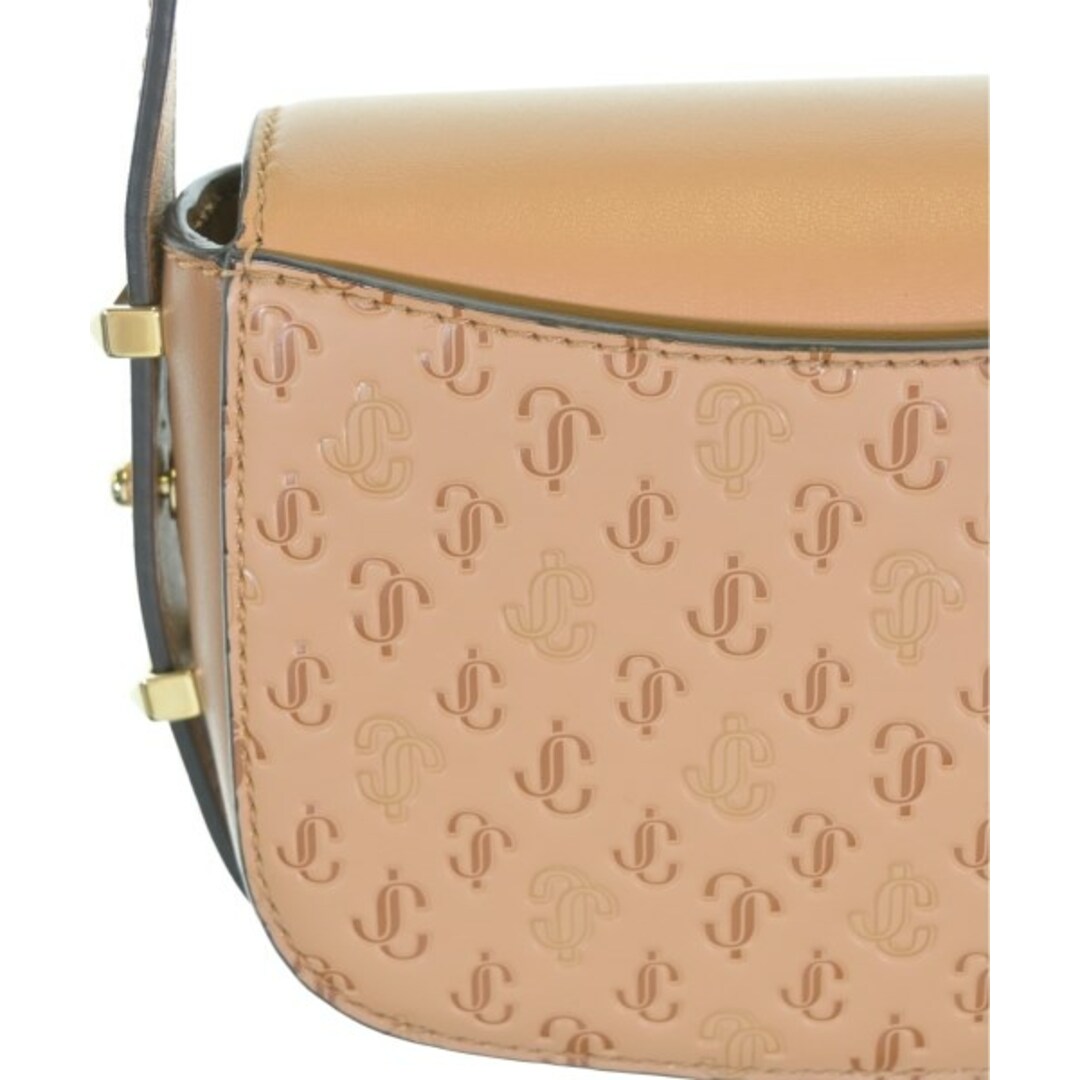 JIMMY CHOO - JIMMY CHOO ジミーチュー ショルダーバッグ - 茶系 JIMMY CHOO - JIMMY CHOO ジミーチュー ショルダーバッグ - 茶系