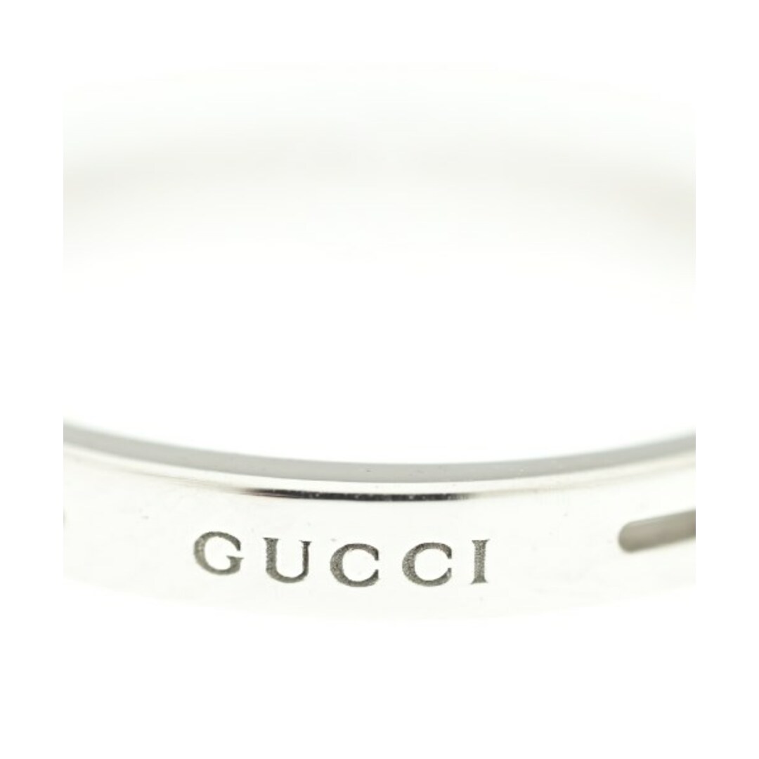 GUCCI - GUCCI グッチ リング 11 K18WG 【古着】【中古】の通販 GUCCI - GUCCI グッチ リング 11 K18WG 【古着】【中古】の通販