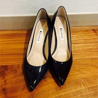 DIANA - DIANA ダイアナ ブラック パンプス スエード メッシュ DIANA - DIANA ダイアナ ブラック パンプス スエード メッシュ