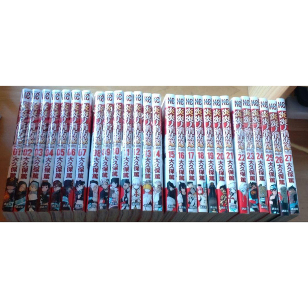 炎炎ノ消防隊 1巻-27巻 27冊セット 大久保 篤 エンタメ/ホビーの漫画(少年漫画)の商品写真