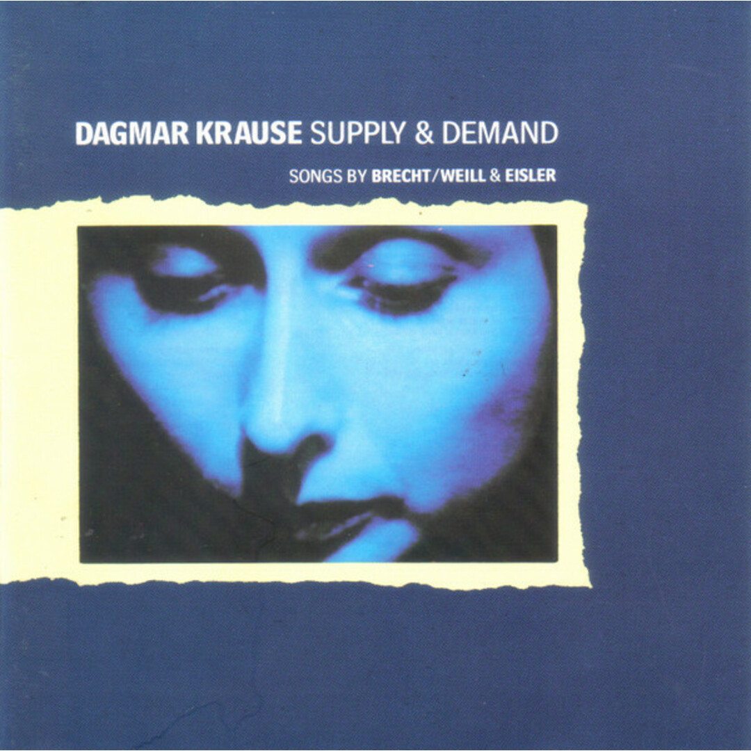 CD Dagmar Krause Supply & Demand - Songs By Brecht/Weill & Eisler HNCD1317 Hannibal Records /00110 エンタメ/ホビーのCD(ポップス/ロック(洋楽))の商品写真