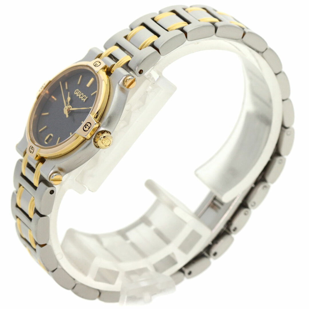 GUCCI - GUCCI 9000L ラウンドフェイス 腕時計 SS SSxGP GUCCI - GUCCI 9000L ラウンドフェイス 腕時計 SS SSxGP