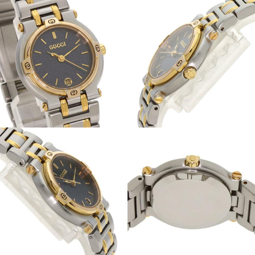 GUCCI - GUCCI 9000L ラウンドフェイス 腕時計 SS SSxGP GUCCI - GUCCI 9000L ラウンドフェイス 腕時計 SS SSxGP