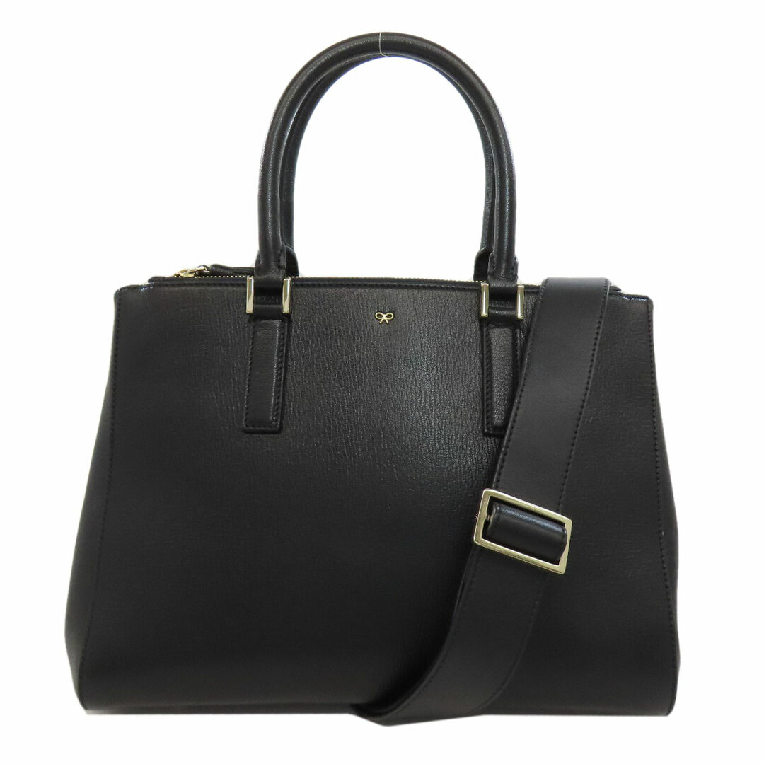 ANYA HINDMARCH - Anya Hindmarch 2WAY ハンドバッグ レザー ANYA HINDMARCH - Anya Hindmarch 2WAY ハンドバッグ レザー