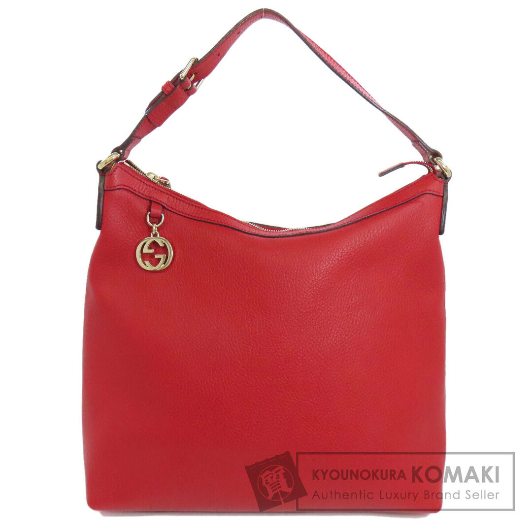 GUCCI - GUCCI 449711 インターロッキングG アウトレット ハンドバッグ レザー レディース