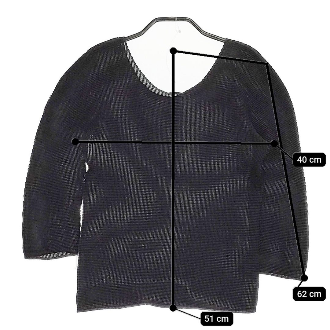 me ISSEY MIYAKE MI41F-J004 カットソー ブラック レディース me ISSEY MIYAKE MI41F-J004 カットソー ブラック レディース
