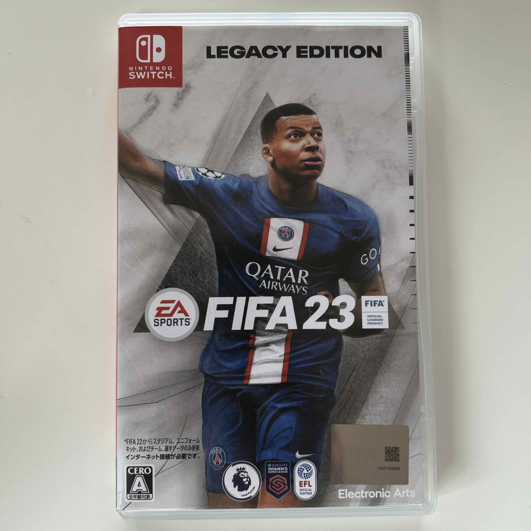 Nintendo Switch(ニンテンドースイッチ)のFIFA 23 Legacy Edition Switch 任天堂 エンタメ/ホビーのゲームソフト/ゲーム機本体(家庭用ゲームソフト)の商品写真