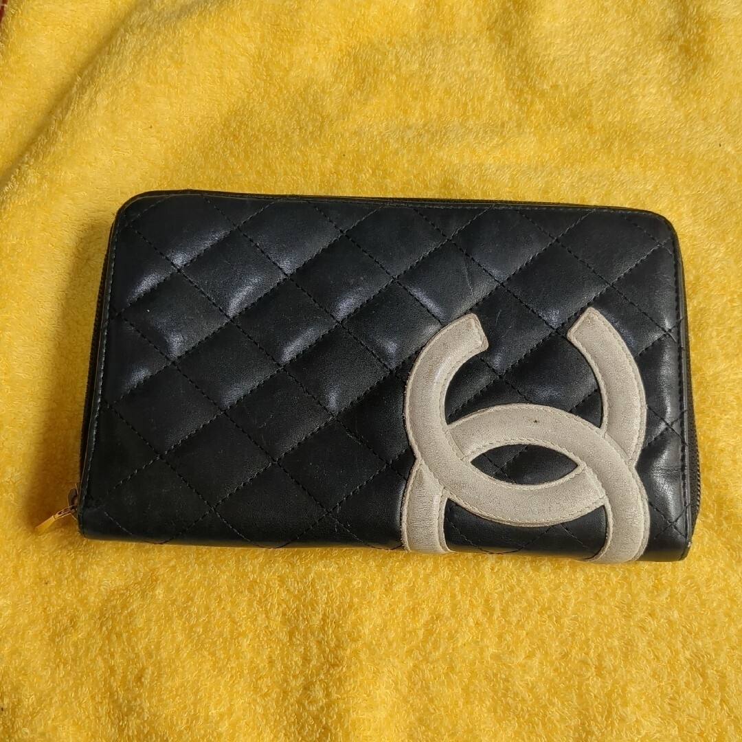 CHANEL - CHANELカーボンライン長財布の通販 by spring 's shop CHANEL - CHANELカーボンライン長財布の通販 by spring 's shop