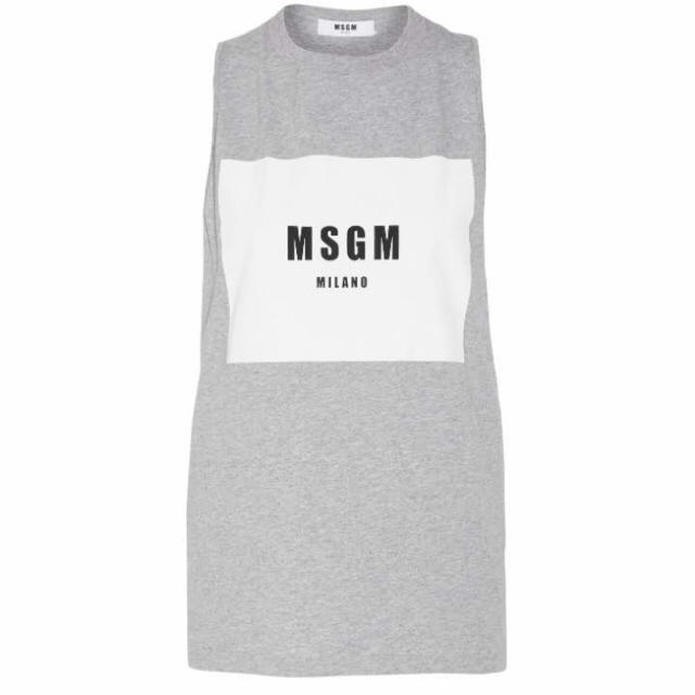 MSGM(エムエスジイエム)の新品未使用 タグ付き MSGM  タンクトップ Tシャツ レディースのトップス(タンクトップ)の商品写真