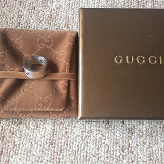 グッチ(Gucci)のGUCCIリング  箱保存袋付き(リング(指輪))