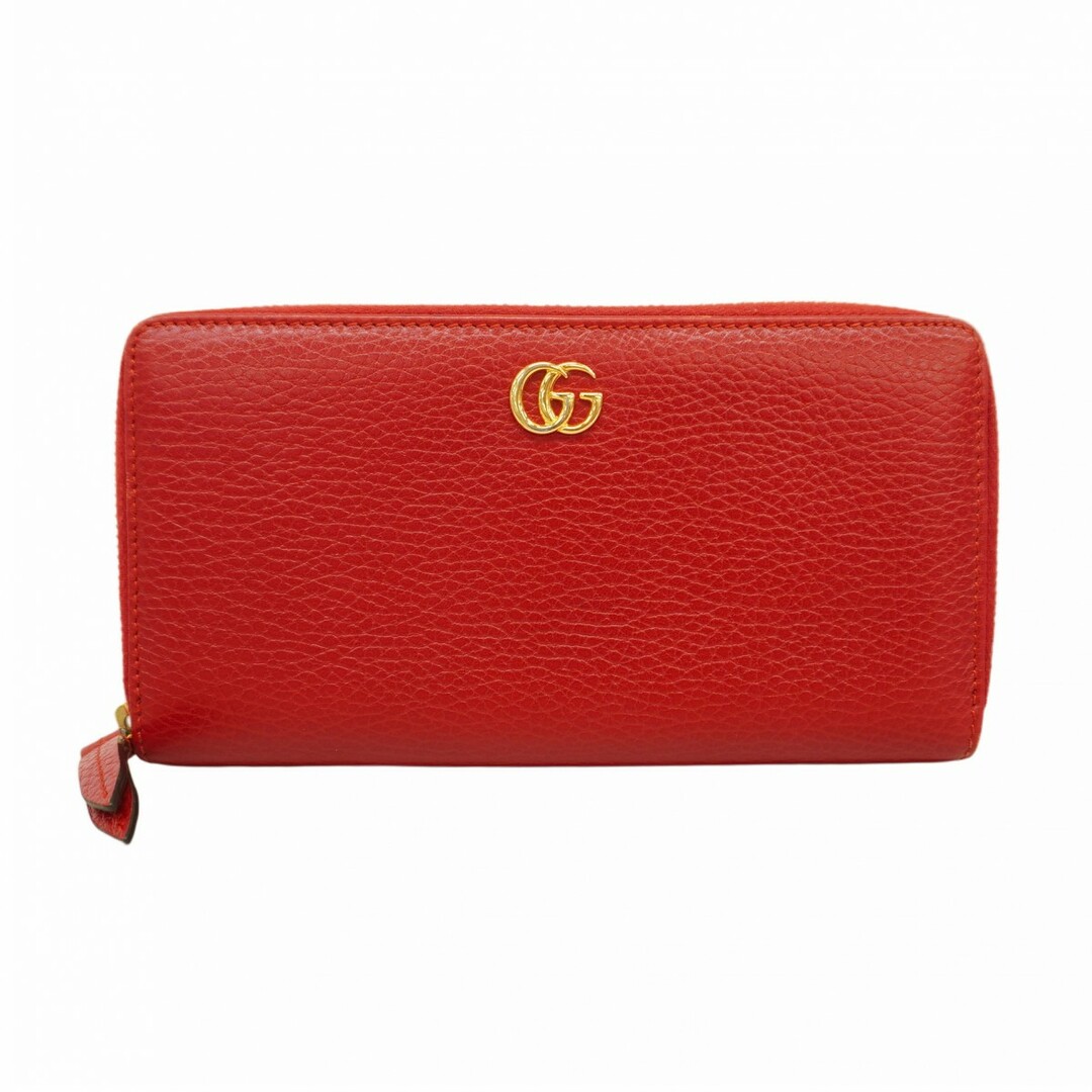 GUCCI - 【5dc4070】グッチ 長財布 GGマーモント 456117 レザー