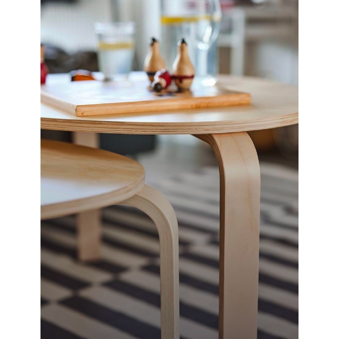IKEA - IKEA SVALSTA イケア スヴァルスタ ネストテーブル 大の