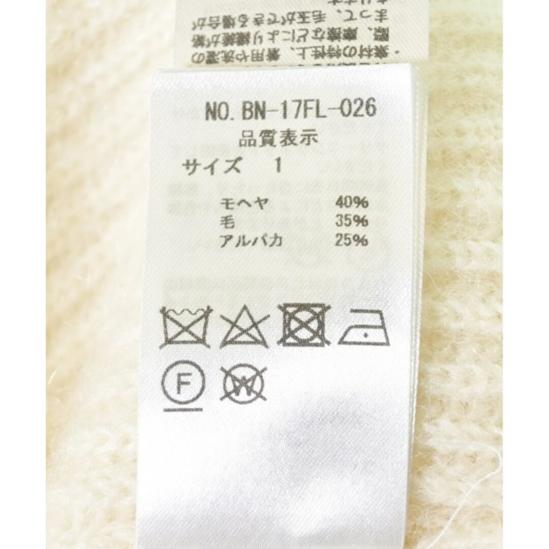 BATONER - BATONER バトナー ニット・セーター 1(S位 BATONER - BATONER バトナー ニット・セーター 1(S位