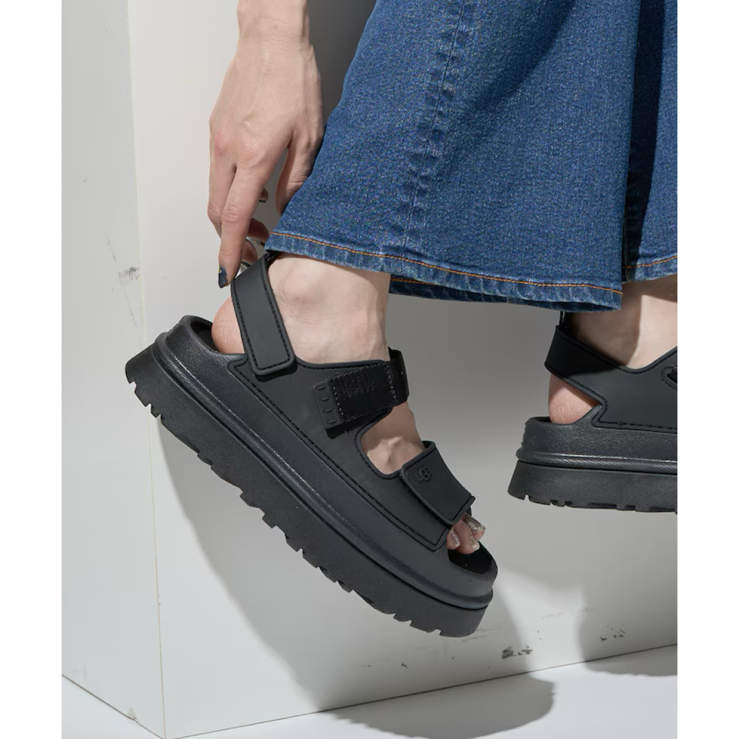 UGG - 新品 UGG 今期 ゴールデングロウ 24cm 黒 ブラックの通販 UGG - 新品 UGG 今期 ゴールデングロウ 24cm 黒 ブラックの通販