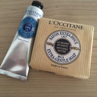 ロクシタン(L'OCCITANE)のロクシタン ハンドクリームとソープのセット(ハンドクリーム)