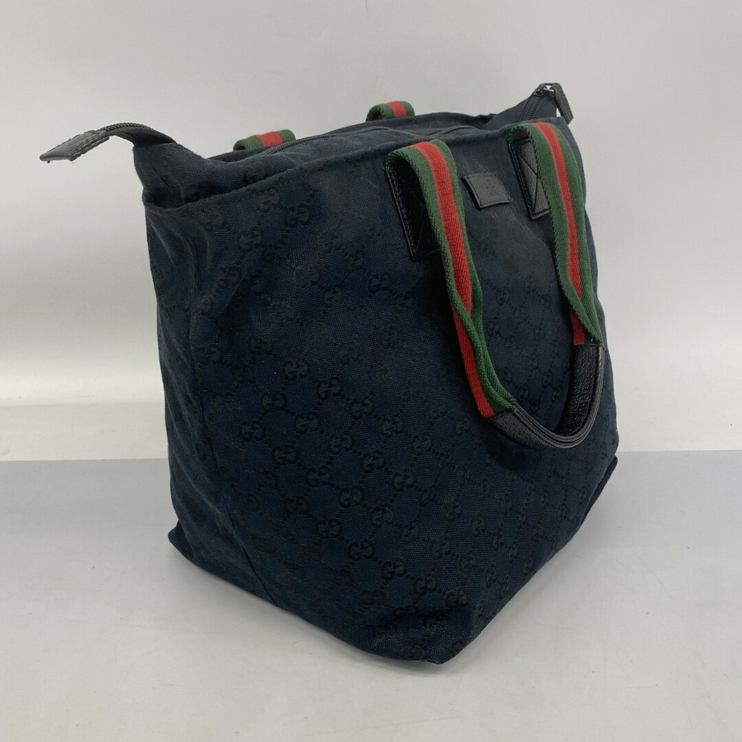 GUCCI - 【5dc4227】グッチ トートバッグ GGキャンバス/シェリー