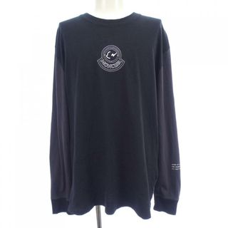 MONCLER - ☆希少☆ MONCLER Wロゴワッペン Tシャツ M ブラック MONCLER - ☆希少☆ MONCLER Wロゴワッペン Tシャツ M ブラック