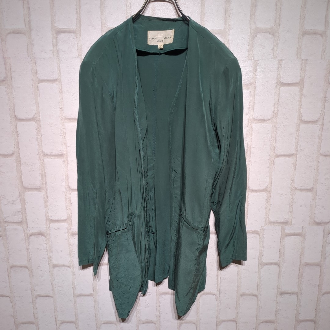 GIANNI LO GIUDICE - 良品☆GIANNI LO GIUDICE ノーカラー GIANNI LO GIUDICE - 良品☆GIANNI LO GIUDICE ノーカラー