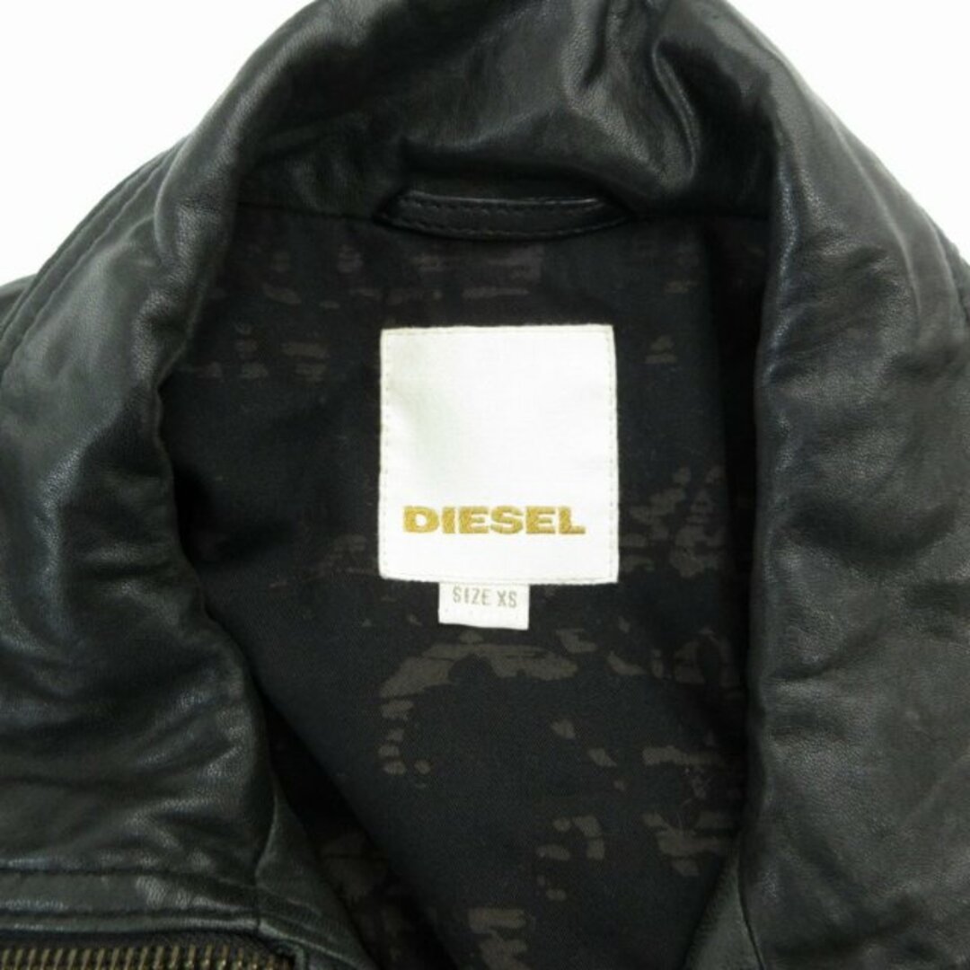 DIESEL - ディーゼル DIESEL ライダースジャケット シングル DIESEL - ディーゼル DIESEL ライダースジャケット シングル