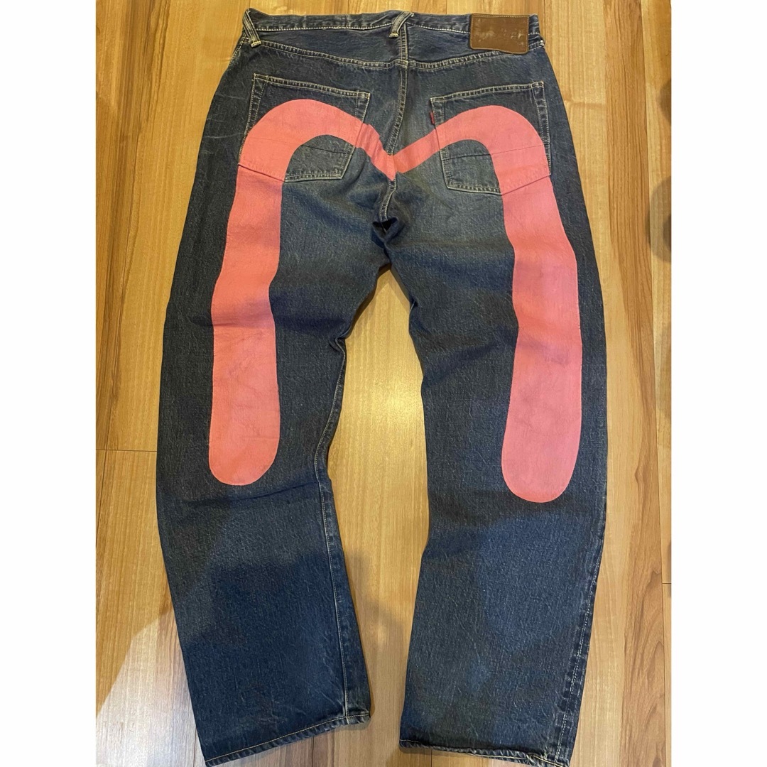 EVISU - サイズ34 ピンク大黒 塩谷 セコハン パリ 美品 エヴィス EVISU - サイズ34 ピンク大黒 塩谷 セコハン パリ 美品 エヴィス
