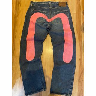 EVISU - サイズ34 ピンク大黒 塩谷 セコハン パリ 美品 エヴィス EVISU - サイズ34 ピンク大黒 塩谷 セコハン パリ 美品 エヴィス