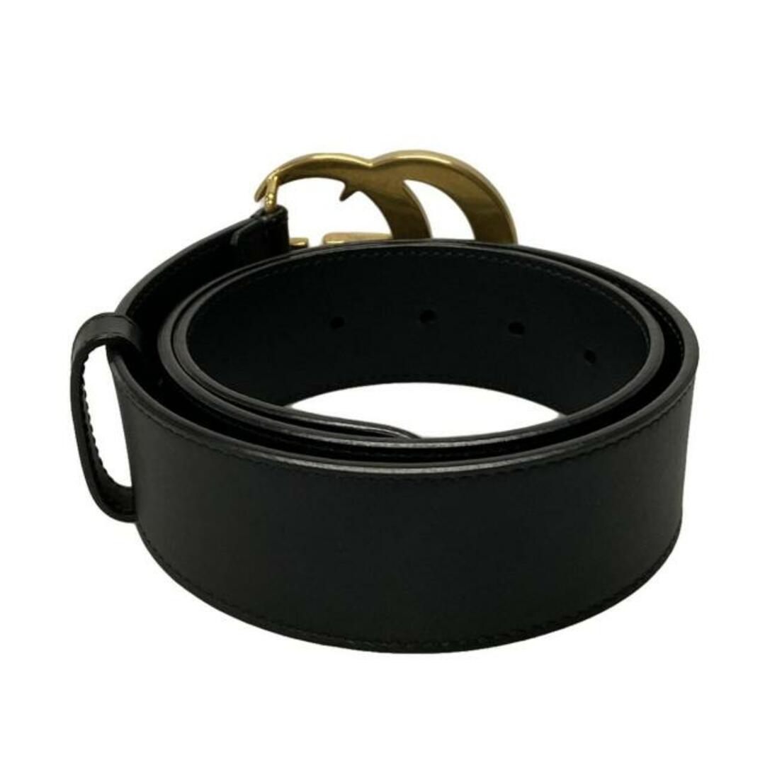 GUCCI - GUCCI(グッチ) ベルト 70-28 GGマーモント 400593 黒 GUCCI - GUCCI(グッチ) ベルト 70-28 GGマーモント 400593 黒
