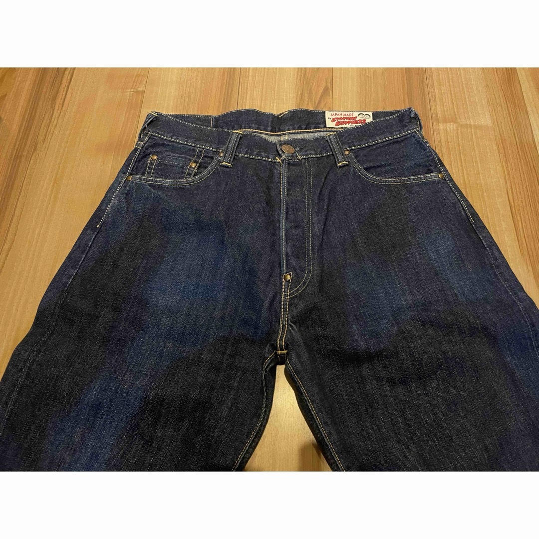 EVISU - サイズ32 切り抜き大黒 ドクロ パリ 赤耳 エヴィス EVISU - サイズ32 切り抜き大黒 ドクロ パリ 赤耳 エヴィス