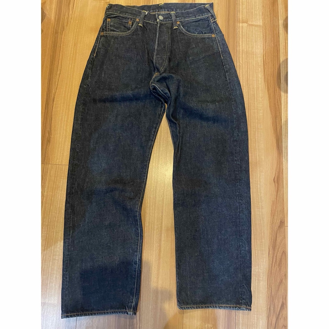 EVISU - サイズ30 水色大黒 虎耳 2001 NO2 エヴィス エビスの EVISU - サイズ30 水色大黒 虎耳 2001 NO2 エヴィス エビスの