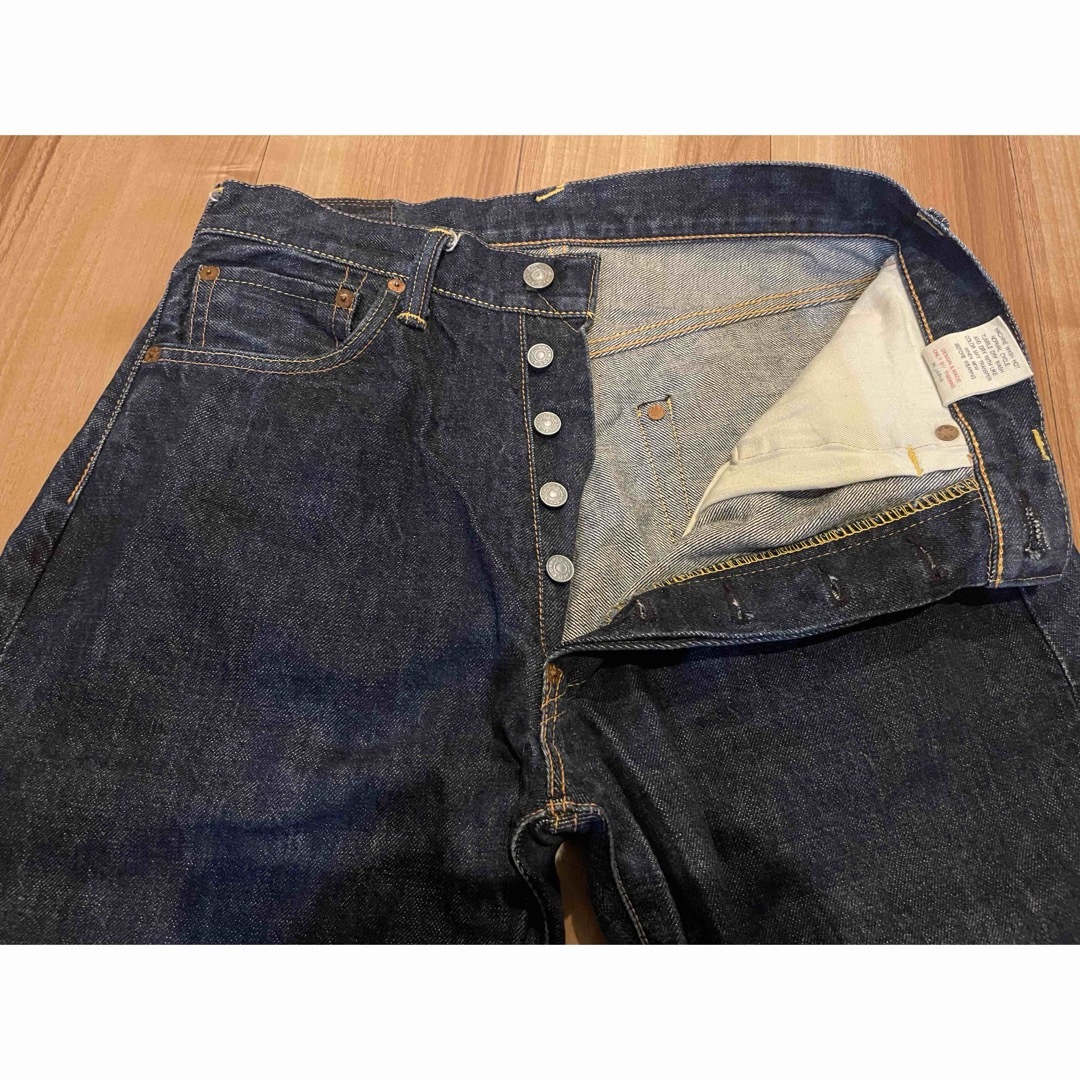 EVISU - サイズ30 水色大黒 虎耳 2001 NO2 エヴィス エビスの EVISU - サイズ30 水色大黒 虎耳 2001 NO2 エヴィス エビスの