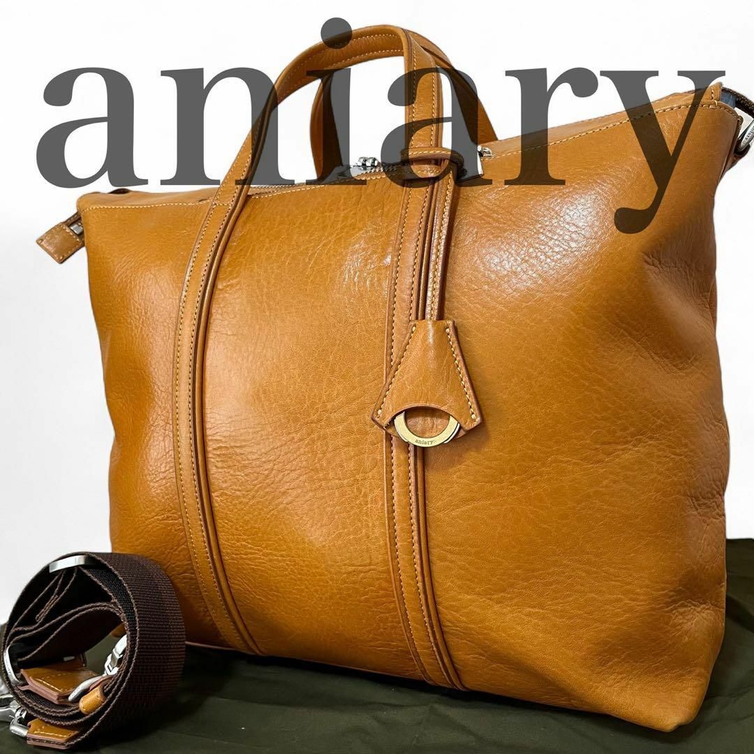 aniary - 美品 アニアリ ハンドバッグ ショルダー 2way ビジネス aniary - 美品 アニアリ ハンドバッグ ショルダー 2way ビジネス