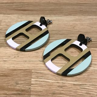 エルメス(HERMES)の新品未使用 エルメス Hエキップ ピアス バッファローホーン ソンジュ(ピアス)