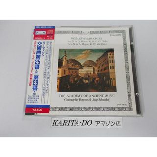 CD モーツアルトＫ１８３，Ｋ２０１ ホグウッド、エンシェント室内管弦楽団 F35L50313  /00110(クラシック)