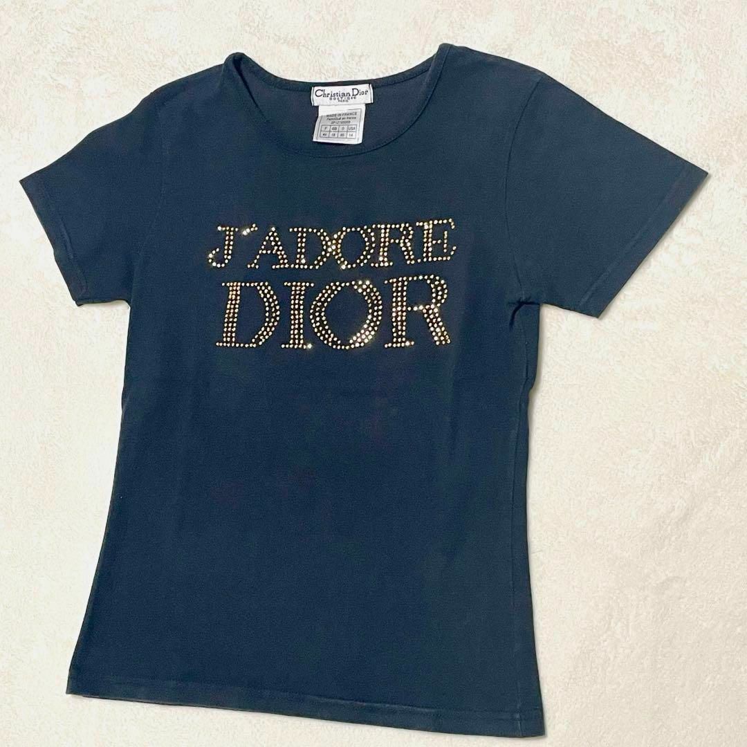 Christian Dior 半袖Tシャツ ガリアーノ期 ラインストーン