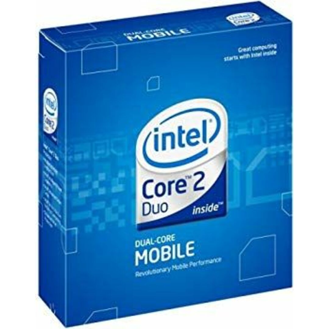 インテル Boxed Intel Core 2 Duo T9300 2.50GHz BX80576T9300 6g7v4d0 スマホ/家電/カメラのPC/タブレット(PCパーツ)の商品写真