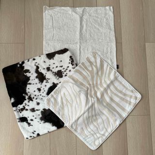 フランフラン(Francfranc)の【Francfranc】 クッションカバー 45×45 3個セット(クッションカバー)
