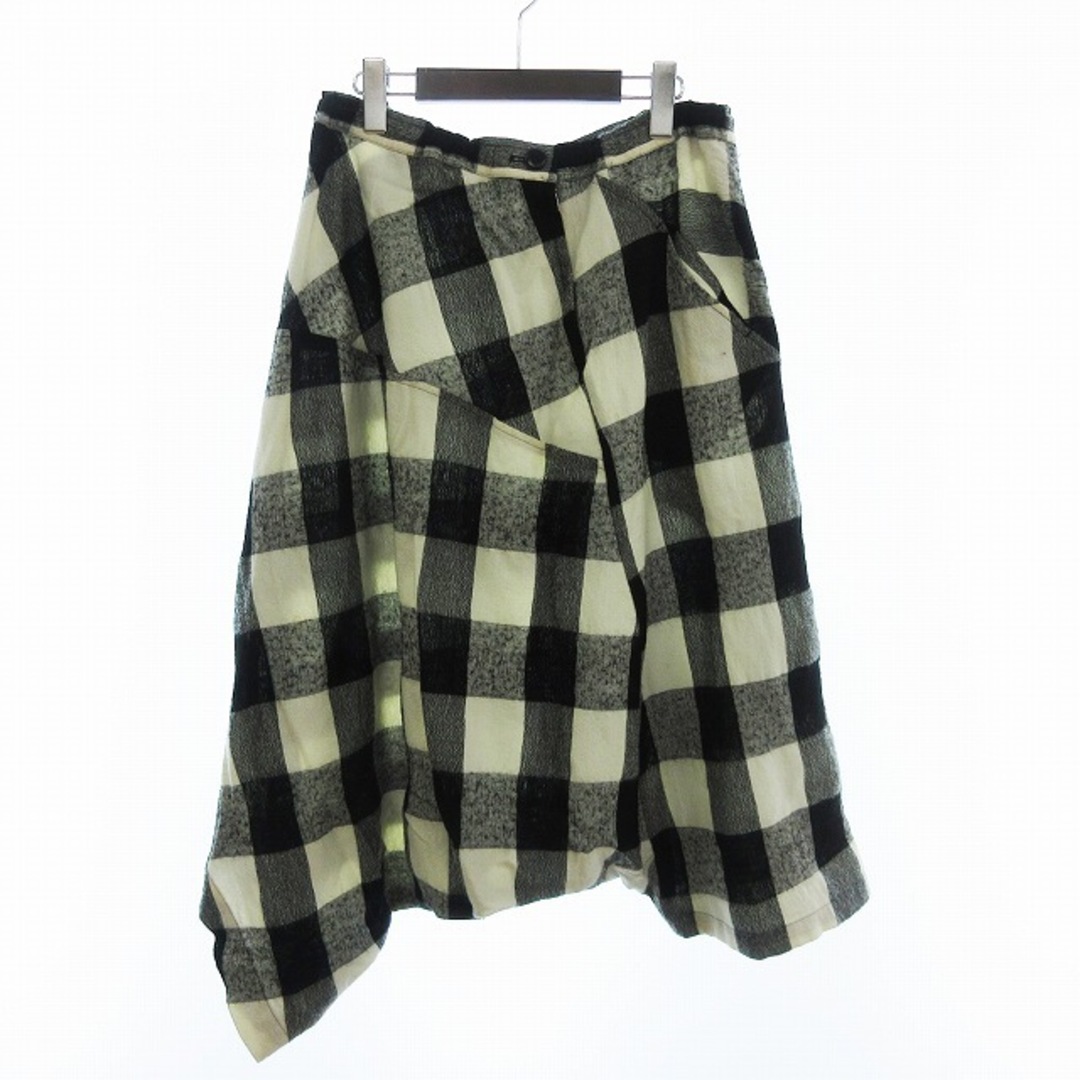 Y's - ワイズ ヨウジヤマモト サルエルパンツ ウール チェック Y's - ワイズ ヨウジヤマモト サルエルパンツ ウール チェック
