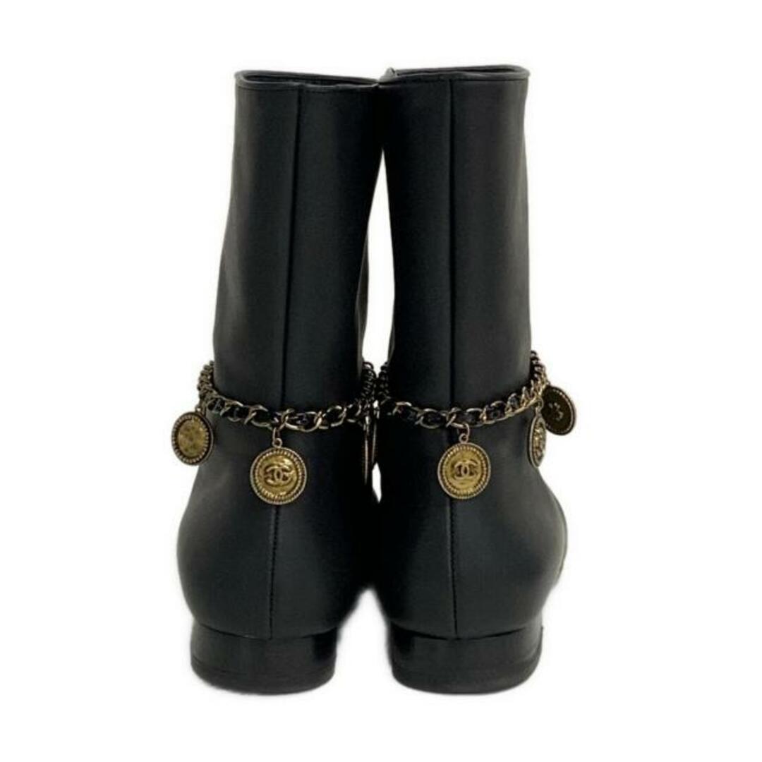 CHANEL - CHANEL(シャネル) ショートブーツ 37 1/2C レディース CHANEL - CHANEL(シャネル) ショートブーツ 37 1/2C レディース