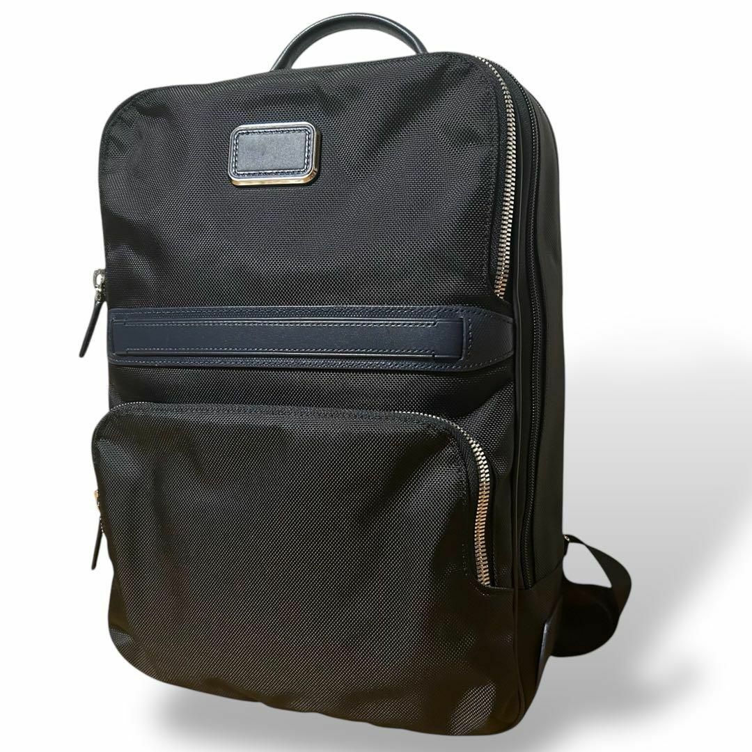 TUMI - 極美品 トゥミ TUMI ビジネスリュック 通勤 ネイビー A4 TUMI - 極美品 トゥミ TUMI ビジネスリュック 通勤 ネイビー A4