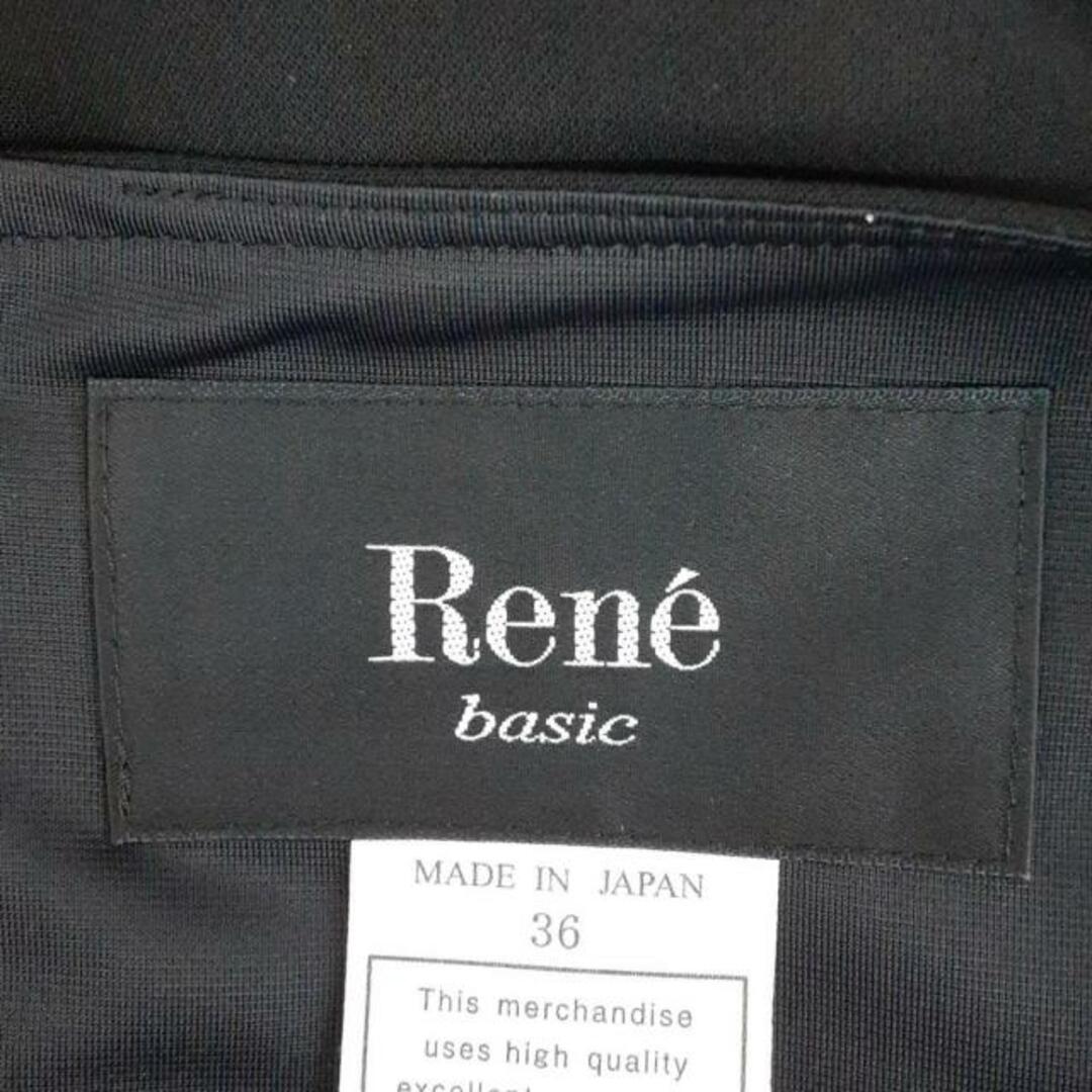 René - Rene(ルネ) ワンピース サイズ36 S レディース美品 - 黒 René - Rene(ルネ) ワンピース サイズ36 S レディース美品 - 黒
