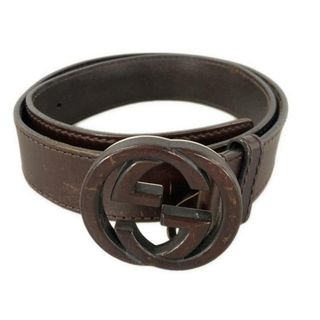 GUCCI - GUCCI(グッチ) ベルト 90 インターロッキングG 245863 GUCCI - GUCCI(グッチ) ベルト 90 インターロッキングG 245863