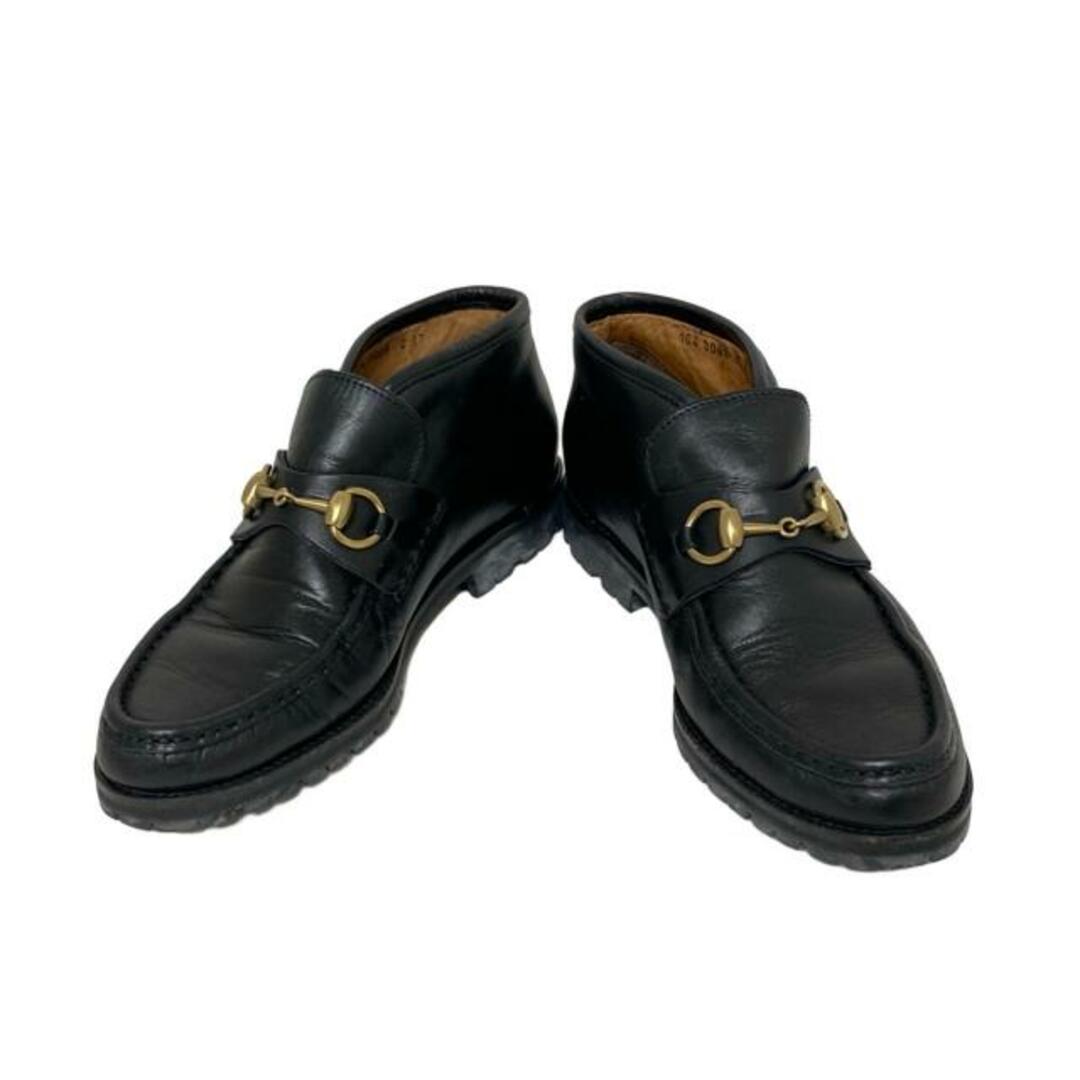 GUCCI - GUCCI(グッチ) シューズ 37 レディース - 1040088 黒 GUCCI - GUCCI(グッチ) シューズ 37 レディース - 1040088 黒