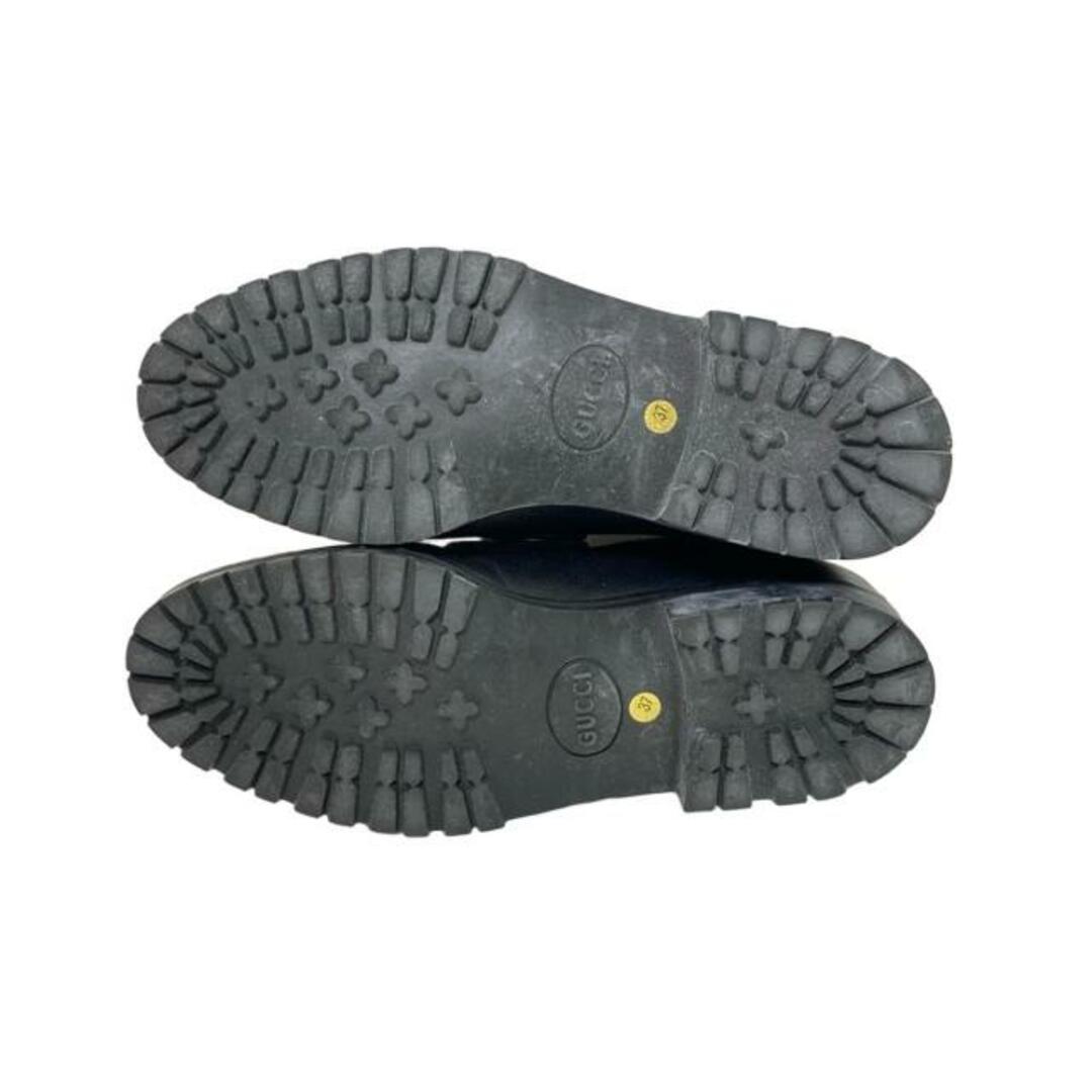 GUCCI - GUCCI(グッチ) シューズ 37 レディース - 1040088 黒 GUCCI - GUCCI(グッチ) シューズ 37 レディース - 1040088 黒