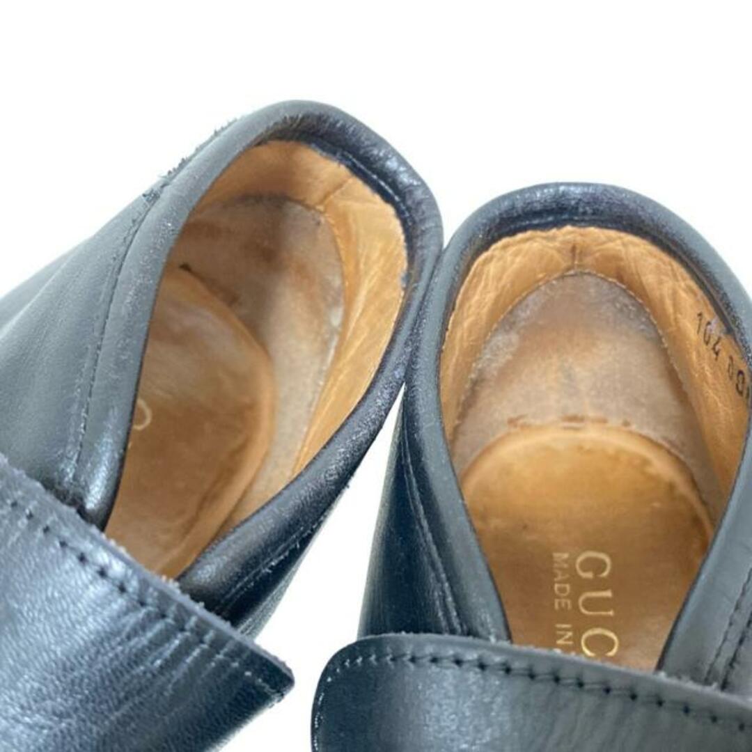 GUCCI - GUCCI(グッチ) シューズ 37 レディース - 1040088 黒 GUCCI - GUCCI(グッチ) シューズ 37 レディース - 1040088 黒