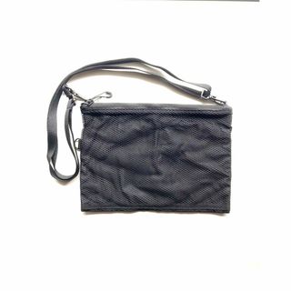 ムジルシリョウヒン(MUJI (無印良品))の【無印良品】　黒 メッシュ ショルダーバッグ / サコッシュ(ショルダーバッグ)