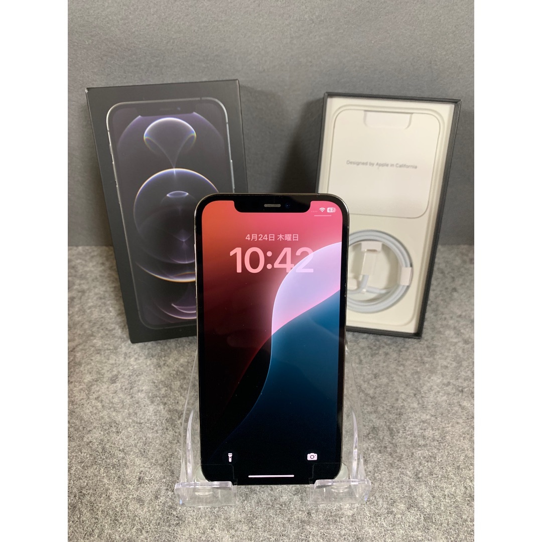 iPhone - 超美品 国内版 SIMフリー iPhone12 Pro 256GB グラファイト