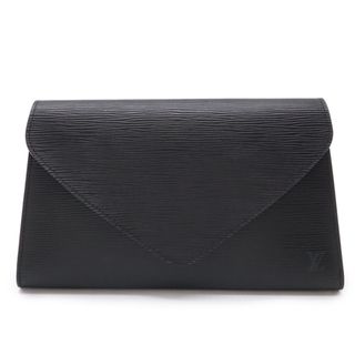 ルイヴィトン(LOUIS VUITTON)のLOUIS VUITTON ルイ ヴィトン エピ アールデコ セカンドバッグ クラッチバッグ レザー ノワール 黒 ブラック M52632(セカンドバッグ/クラッチバッグ)