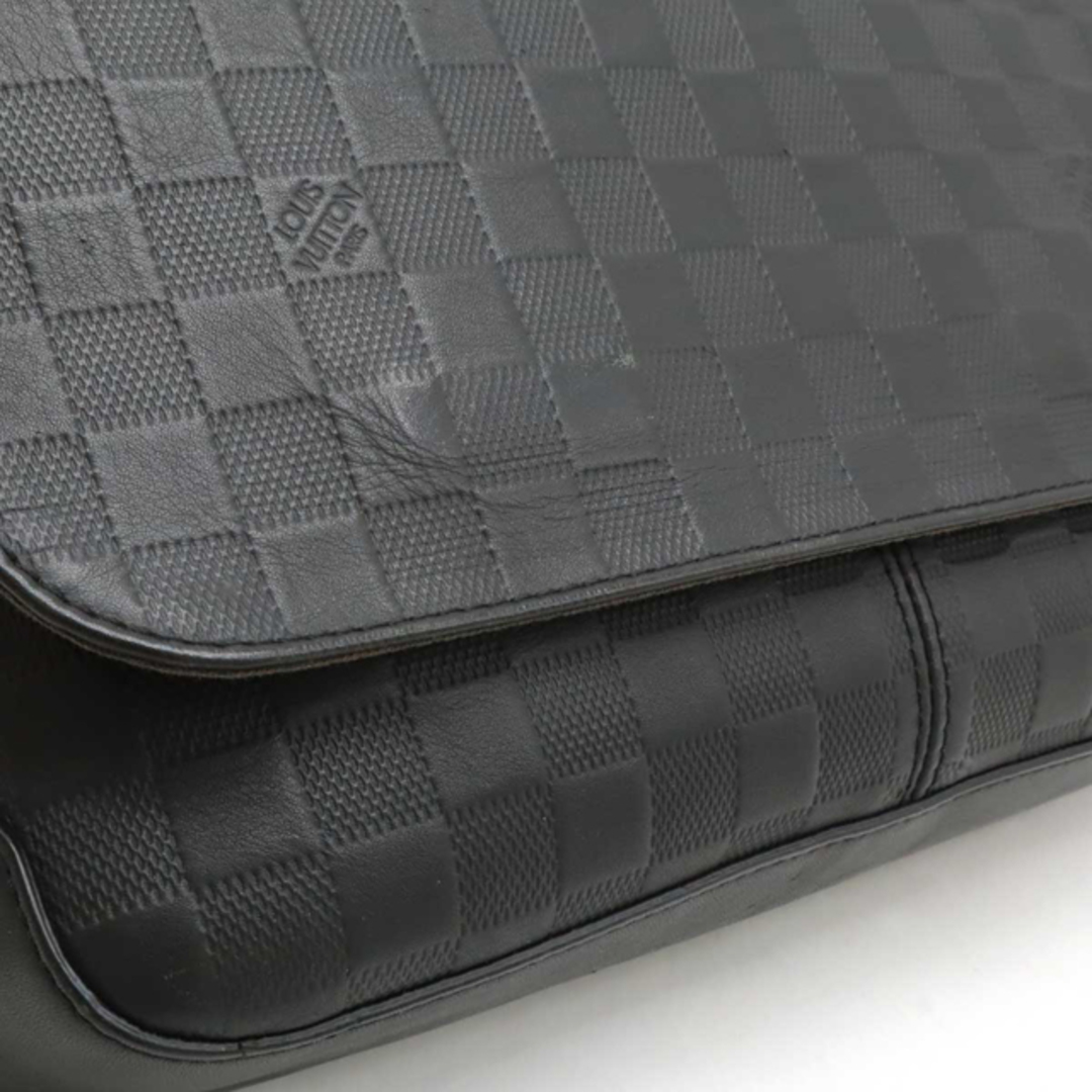 LOUIS VUITTON(ルイヴィトン)のLOUIS VUITTON ルイ ヴィトン ダミエアンフィニ ディストリクトPM メッセンジャーバッグ ショルダーバッグ オニキス 黒 ブラック N41286 メンズのバッグ(ショルダーバッグ)の商品写真