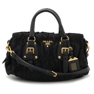 PRADA - 【未使用に近い・Gカード付き】プラダ 2WAYギャザー PRADA - 【未使用に近い・Gカード付き】プラダ 2WAYギャザー